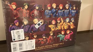 Unboxing Ensemble Stars Music Official Works Vol2 Art Book [upl. by Ikairik]