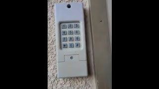 How to Reset Clicker Garage Door Opener Keypad [upl. by Ahsikit]