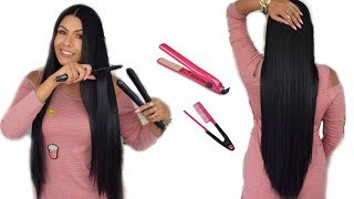 Planchar el Cabello  Planchado perfecto y Duradero  Tips y trucos que debes saber fashionbycarol [upl. by Wadesworth401]