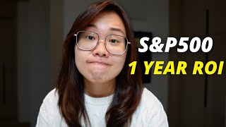 Avoid My Mistake  1 Year Review Investing into the SampP500 [upl. by Anivla]