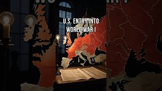 US Entry into World War I shorts history worldwar ushistory [upl. by Lesoj]