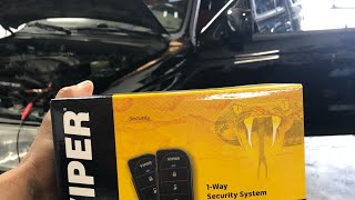 Toyota 4 Runner Viper Alarm System Installation [upl. by Ahsienahs743]