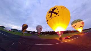 Nacht der Ballone 2021 Flugplatz Fürstenfeld [upl. by Nuahsar396]