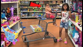 Kids Pretend Play Shopping at Toys store fun children video [upl. by Lindgren280]