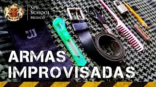 8 ARMAS IMPROVISADAS para Defensa Personal [upl. by Melentha]