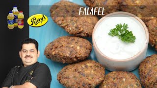 Venkatesh Bhat makes Falafel  easy amp quick falafel with dip recipe  crunchy Arabic starter [upl. by Notsecnirp54]