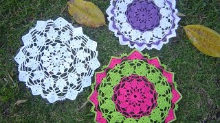 Carpeta fácil de tejer en crochet paso a paso Tutorial DIY Parte 12 [upl. by Lirpa888]