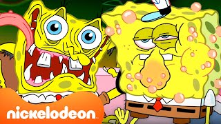 Bob Esponja  As Cenas MAIS NOJENTAS de Todos os Tempos de Bob Esponja  Compilação  Nickelodeon [upl. by Strade]