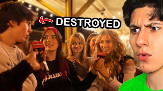 Young Man DESTROYS A Group Of Delusional Woke Feminists [upl. by Ayila]