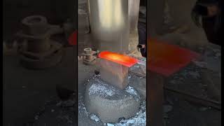 The process of forging sharp and durable kitchen knives from steel platesforging [upl. by Gnaht36]