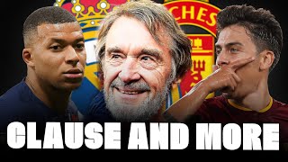 🚨 MBAPPE MYSTERY MAN UTD TO MOVE ON TALENTS DYBALA’S CLAUSE… [upl. by Freyah]