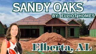 Driving Tour of Sandy Oaks New Construction by Elliot Homes in Elberta Alabama [upl. by Mathews354]