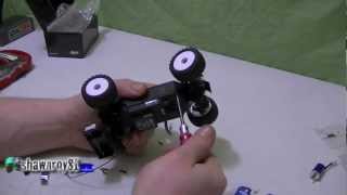 Losi Micro Truggy Brushless24GHz DSM Conversion [upl. by Ahsiri]