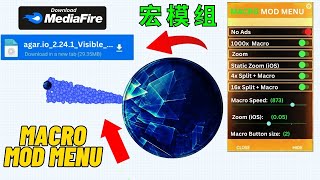 NEW 2024 MACRO BACK AGARIO ANDROID AND IOS TUTORIAL AGARIO Mobile [upl. by Bernadine]