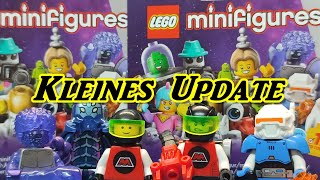 LEGO Space Minifiguren  Barcode Check neue Minifiguren  kleines Update [upl. by Bollen]