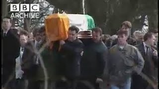 Funeral of former INLA leader Dominic mad dog Mcglinchey Bellaghy 14th February 1994 [upl. by Tomlinson400]