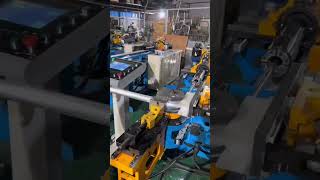 SMART AND GENIUS MACHINEautomatic pipe and iron bending machine weldingmachine machine shorts [upl. by Aihsila]