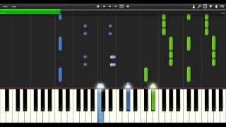 How to play the LakeTown Theme Thrice Welcome for Piano Synthesia [upl. by Eelrehpotsirhc]