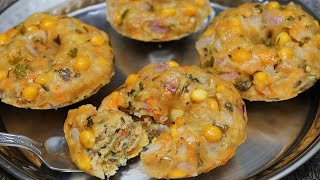 New Wheat Flour BreakfastSnack you never tried before  Steamed Wheat Flour Vada  Atta Ka Nashta [upl. by Jeremy]