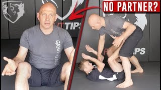 5 Solo Movement Drills for BJJ No Partner Needed [upl. by Arni]