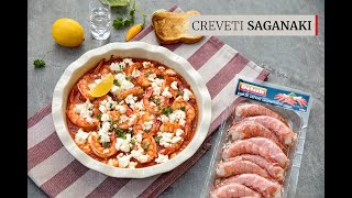 Creveți Saganaki cu sos de roșii și feta rețeta care te teleportează în vacanță [upl. by Cris]