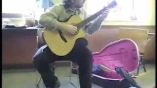 Gliding by John Francis Solo Fingerstyle Guitar Original Classical [upl. by Aitak670]