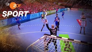 Deutschland  Frankreich Die Highlights  HandballWM  ZDF [upl. by Ahusoj]