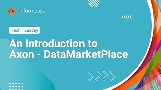 An Introduction to Axon  DataMarketPlace [upl. by Joshi213]