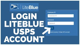 How to Login to Liteblue USPS Employee Portal 2023 [upl. by Ellednahs]