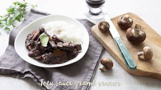 Tofu sauce grand veneur  Les recettes de LEau Vive [upl. by Adnahcal72]