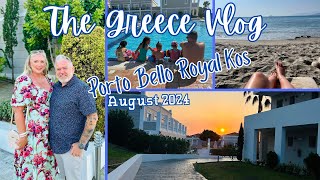 Greece Family Vlog August 2024portobelloroyal greece kos tui [upl. by Mcneely]