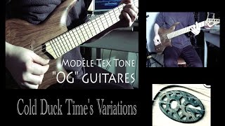 Cold Duck Times Variations quotOGquot guitares test du modèle TEX TONE jazz fusion Olivier Menardi [upl. by Hallett465]