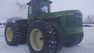 6686 1983 John Deere 8650 Articulated 4WD Tractor [upl. by Brantley]