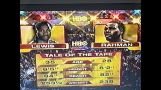 Lennox Lewis vs Hasim Rahman 1  Full Fight Breakdown amp Analysis [upl. by Atlanta]