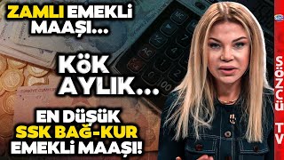 Ebru Baki Zamlı Emekli Maaşı ve Kök Aylığı Hesapladı En Düşük SSK BağKur Emekli Maaşı [upl. by Jelle354]