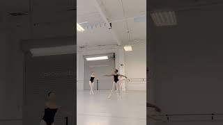 Regular Ballet Technique Class  Vaganova training in California dance ballet [upl. by Lovering314]