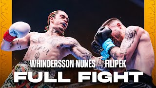 Whindersson Nunes vs Filipek  FULL FIGHT Official [upl. by Amlas561]