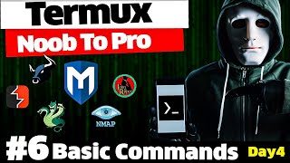 Termux Full Course  Termux Basic Commands   Day 4 [upl. by Ttiwed]