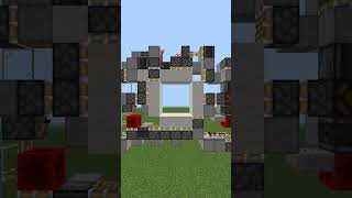 The FASTEST 3X3 piston door MCPE minecraft [upl. by Delphine182]