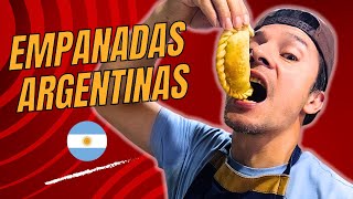 Receta completa de Empanadas Argentinas masa y relleno [upl. by Noby]