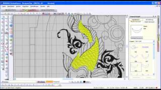 Stamp tool of BERNINA Embroidery Software Version 6 [upl. by Esac]