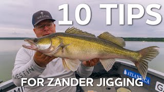 10 Tips For Zander Jigging  Westin Fishing [upl. by Anined741]