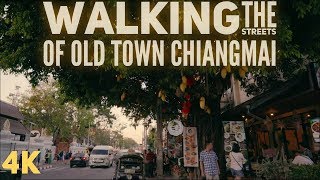 Old Town Chiangmai 4K Cinematic Walking Guide [upl. by Lauro]