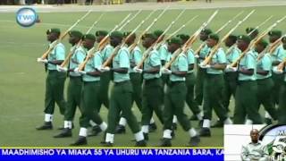 Kwata la kimyakimya la Wanajeshi wa Tanzania Uhuru Day 2016 [upl. by Wessling]