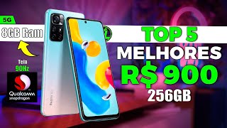 Os Melhores CELULARES até 900 Reais 2024 BOM e BARATO [upl. by Tnaryb779]