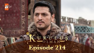 Kurulus Osman Urdu  Season 5 Episode 214 [upl. by Marybelle]