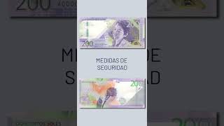 Medidas de Seguridad  Billete de 200 soles [upl. by Georgie]