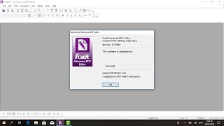 Foxit Advanced PDF Editor v3 10 Tải Cài Đặt Phần Mềm Edit File PDF free mới 2019 [upl. by Kara]