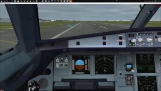 Fslabs A320X update 184 autoland [upl. by Huntington]