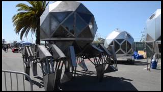 Dodecapod Walking Tank at Maker Faire 2013 [upl. by Julius]